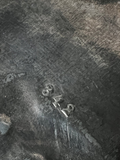 ★リスとモノグラムの小皿