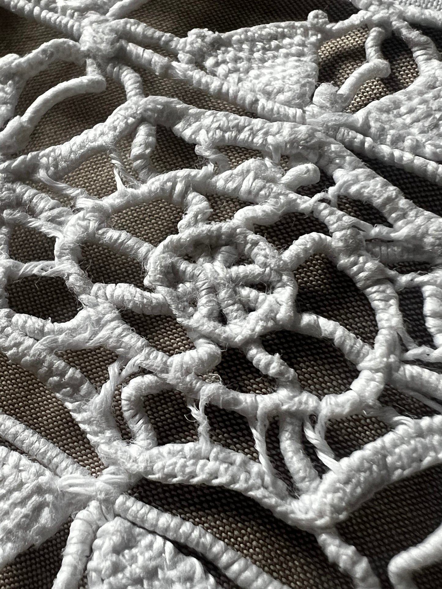 ニードルレースの端布