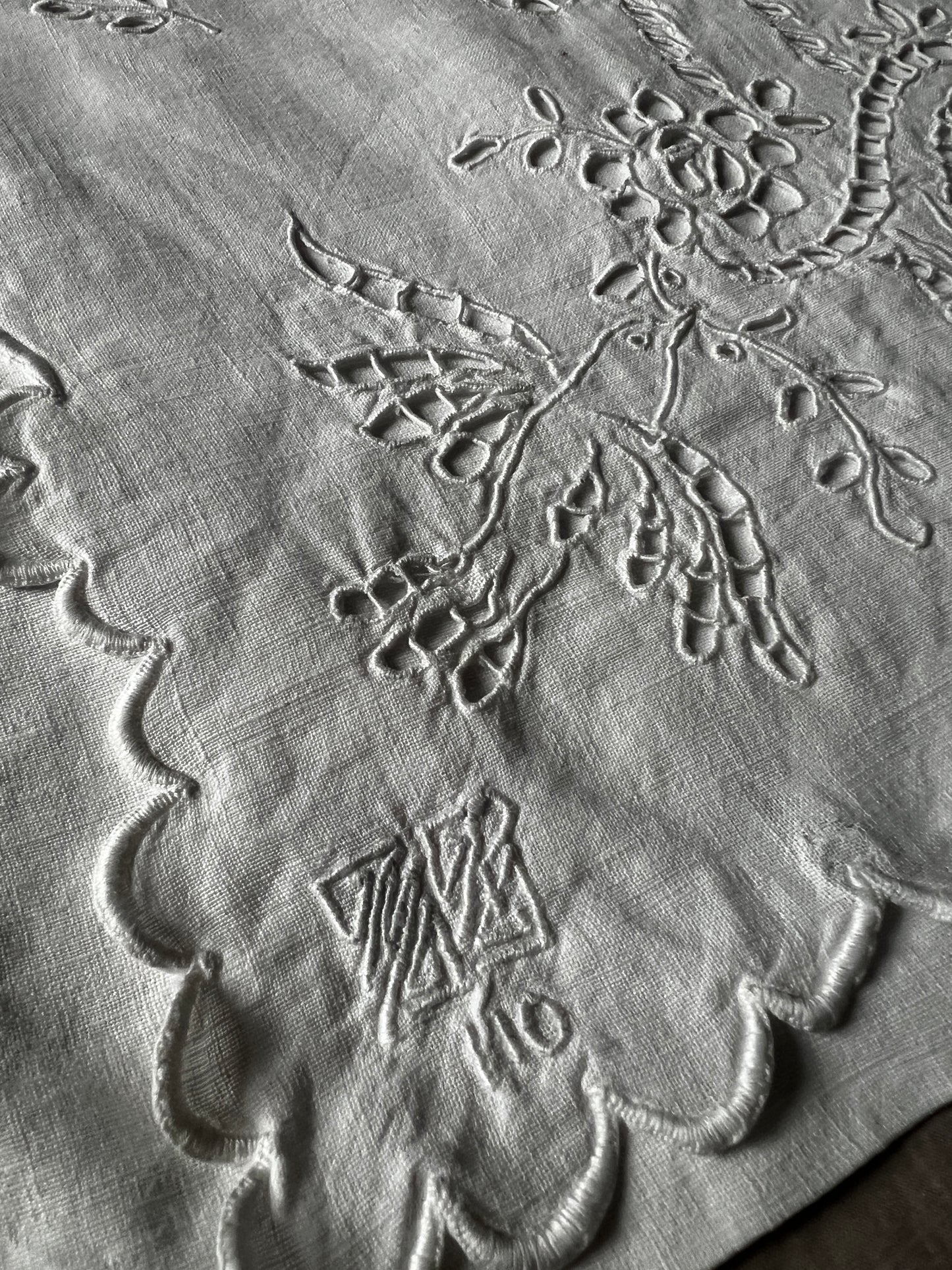 ★刺繍のランジェリーサック(鳥)