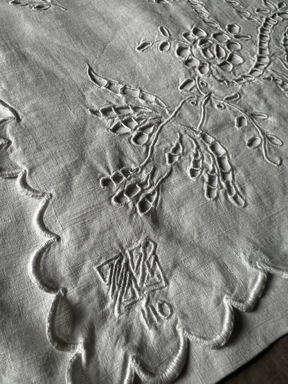 ★刺繍のランジェリーサック(鳥)