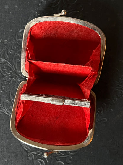 マザーオブパールのがま口(ダメージ)