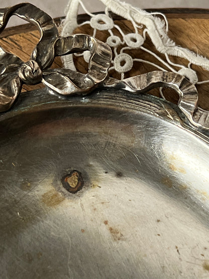 ★銀メッキリボンプレート