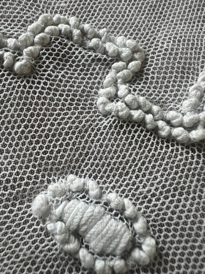 チュール刺繍レース