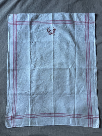 ★赤糸刺繍入りトルション