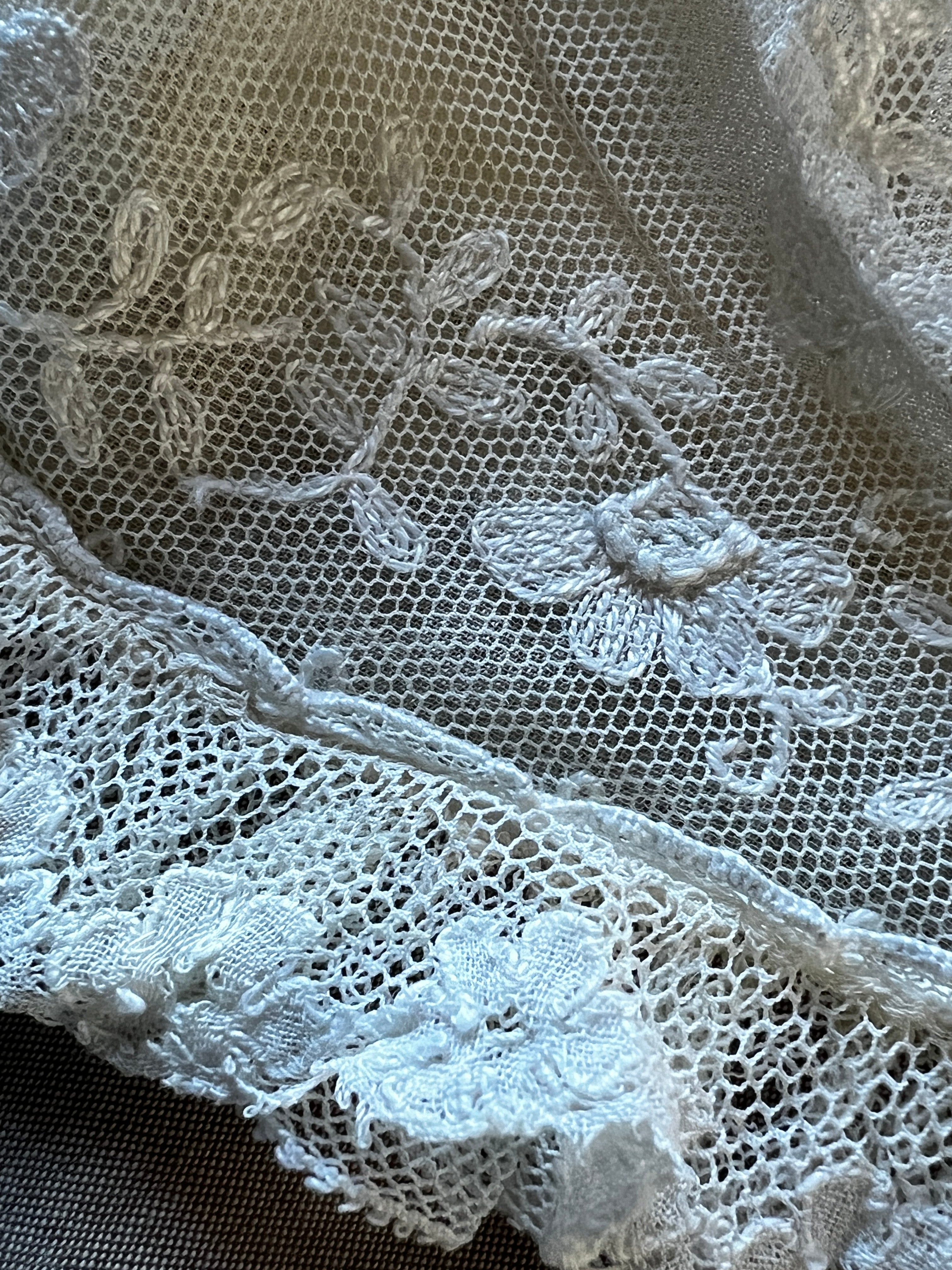 チュールレース　ボネ チュールレースボネ