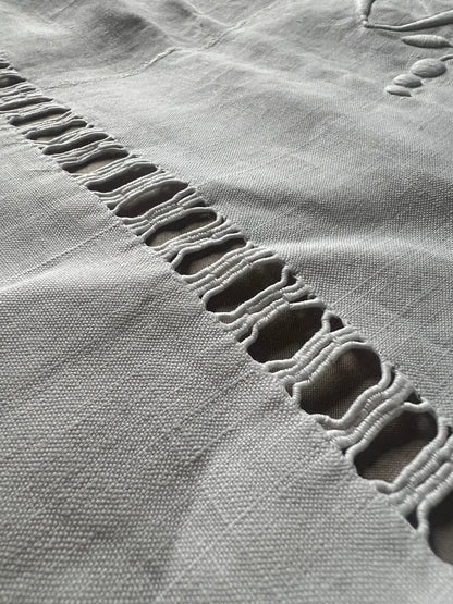 モノグラム刺繍端布