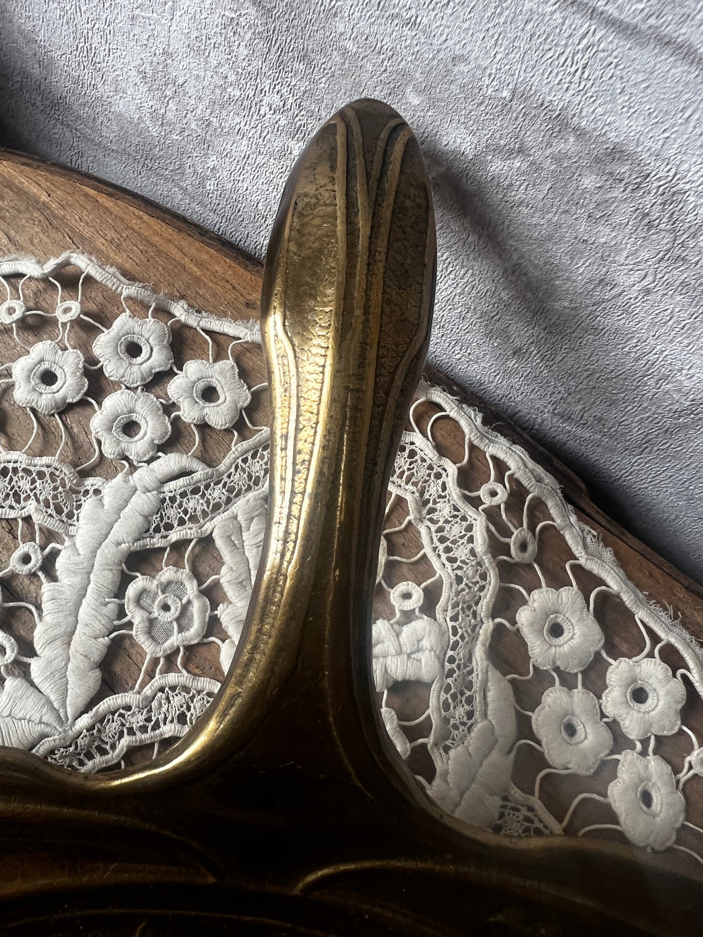 真鍮製ダストパンセット