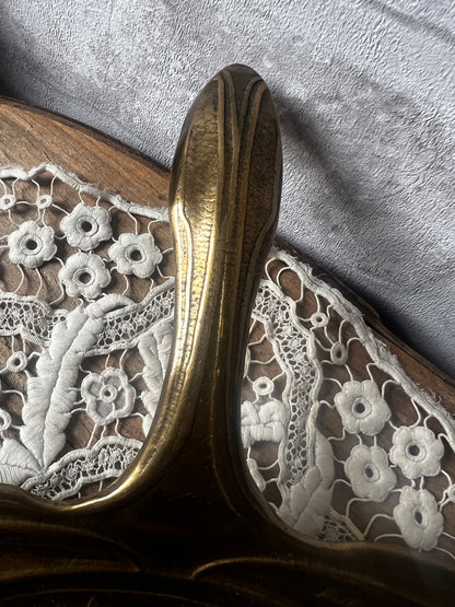 真鍮製ダストパンセット