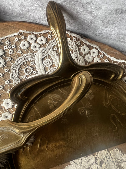 真鍮製ダストパンセット