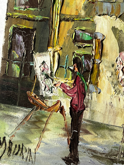 ★古い絵画(モンマルトル)