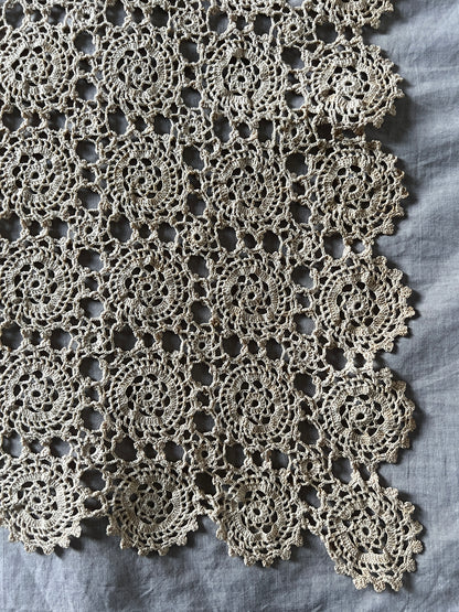 クロシェモチーフ大判クロス