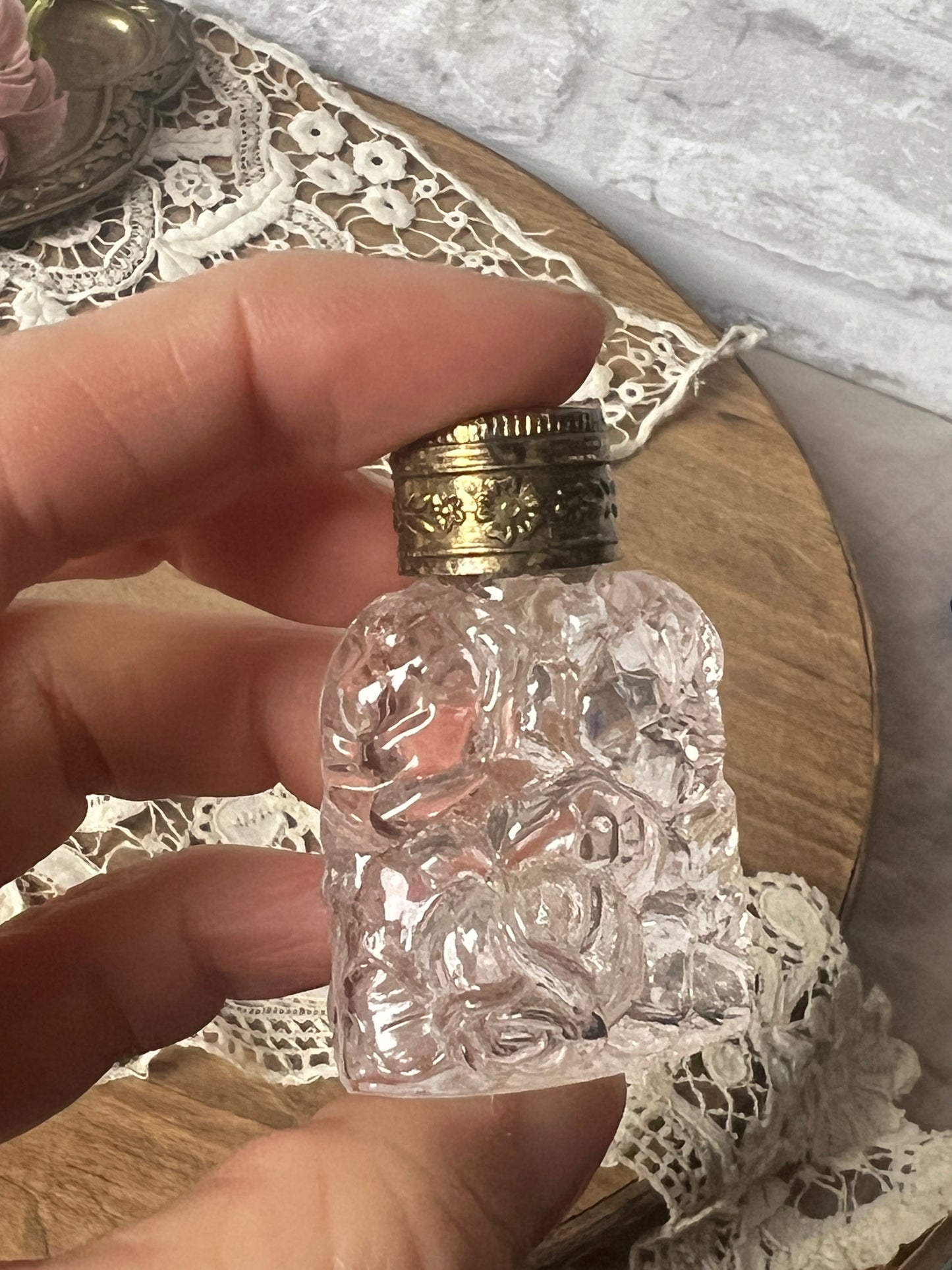 ★古い小瓶(クリア)