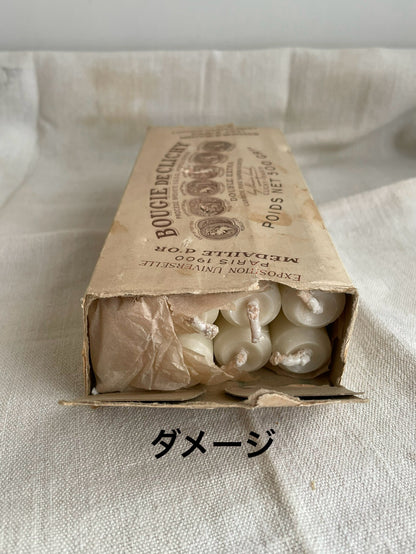 紙箱入りろうそく(CLICHY)【ダメージ値引き】