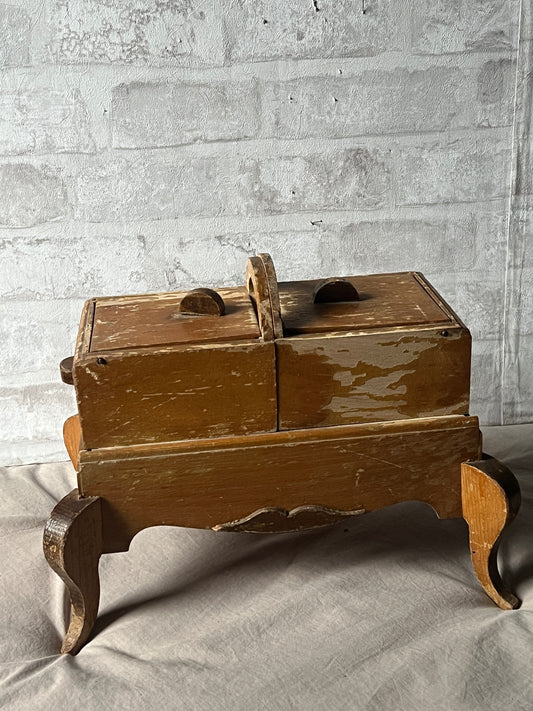 ★木製ソーイングボックス