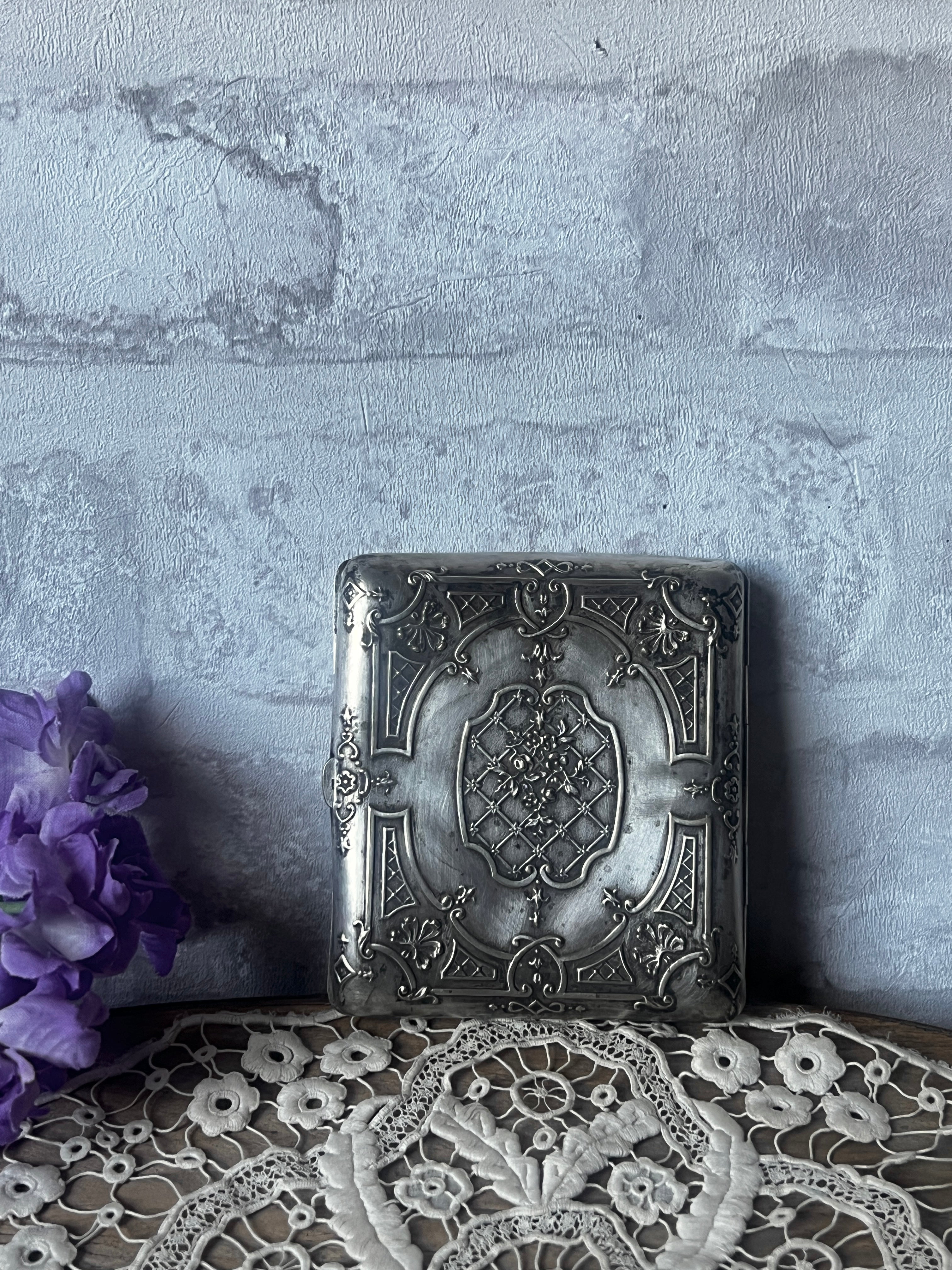 シガレットケース – France Antique 銀色アンティーク