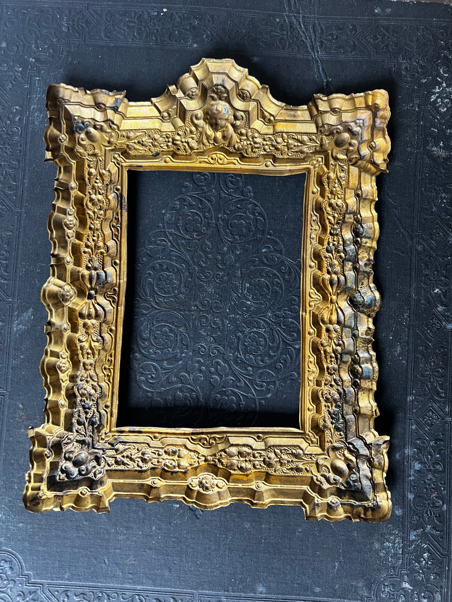 真鍮製フレームプレート