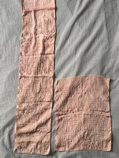 ビーズ刺繍端布セット