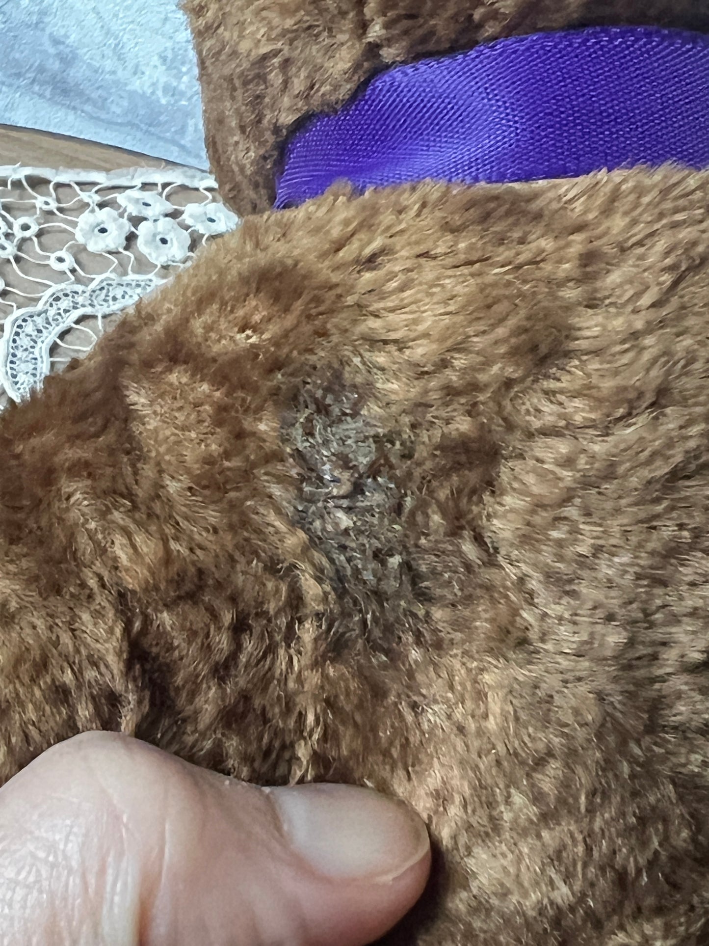 古いぬいぐるみ