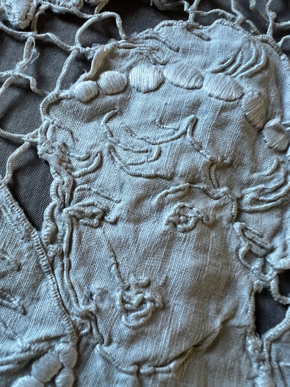 天使の刺繍クロス