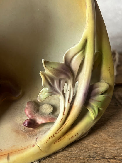 アールヌーボーセラミック花器