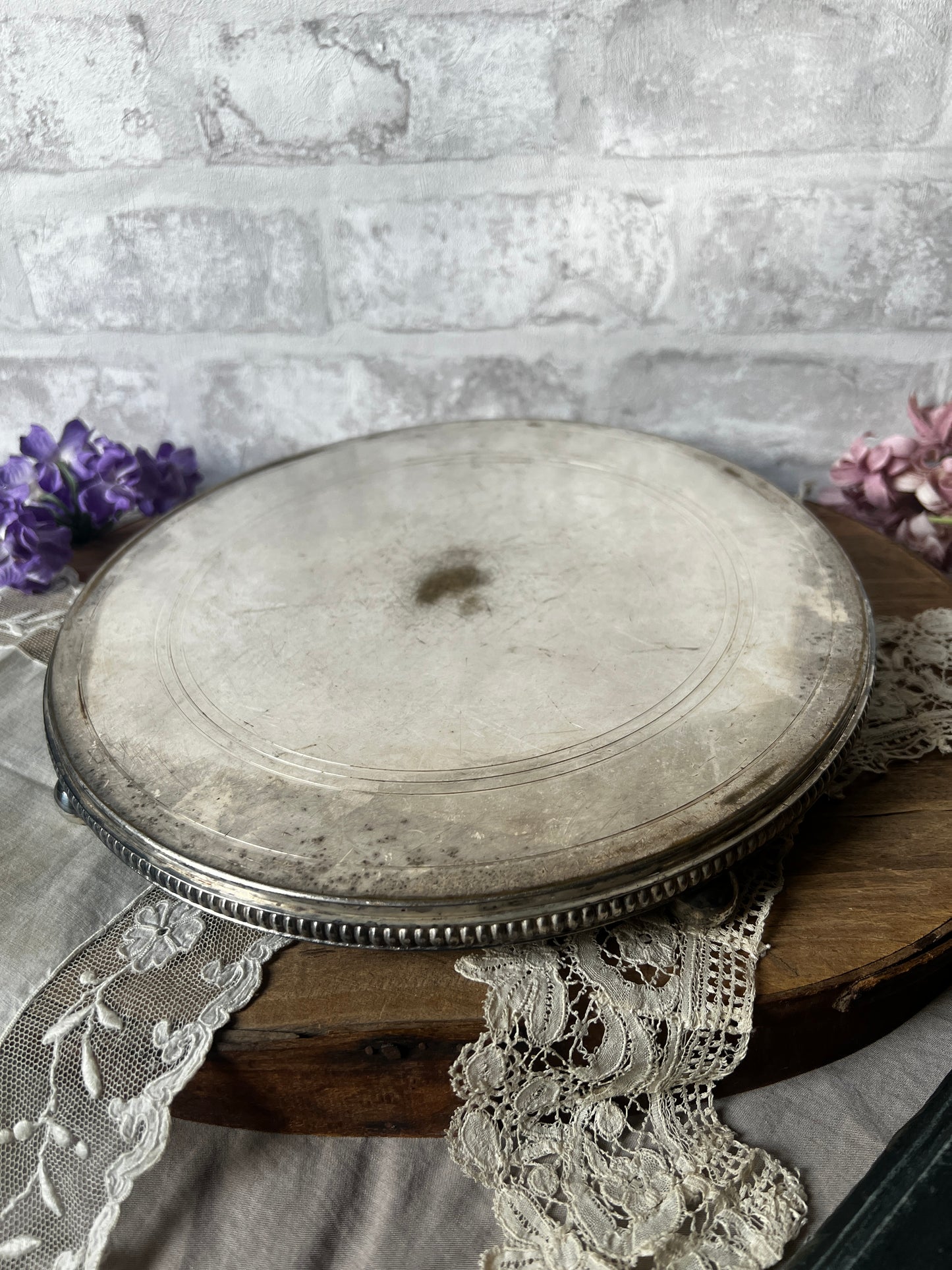 ★銀のディスプレイ台座