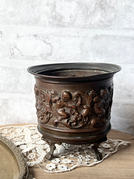 ★真鍮製天使のポット