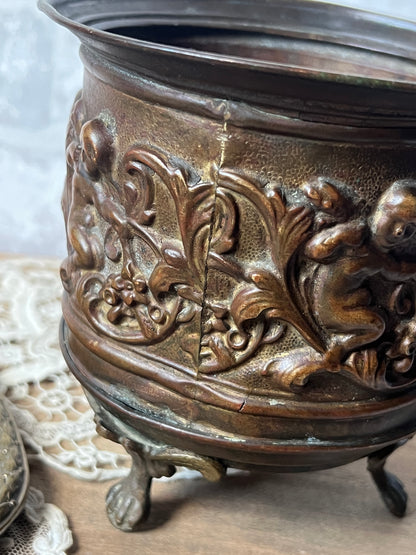 ★真鍮製天使のポット