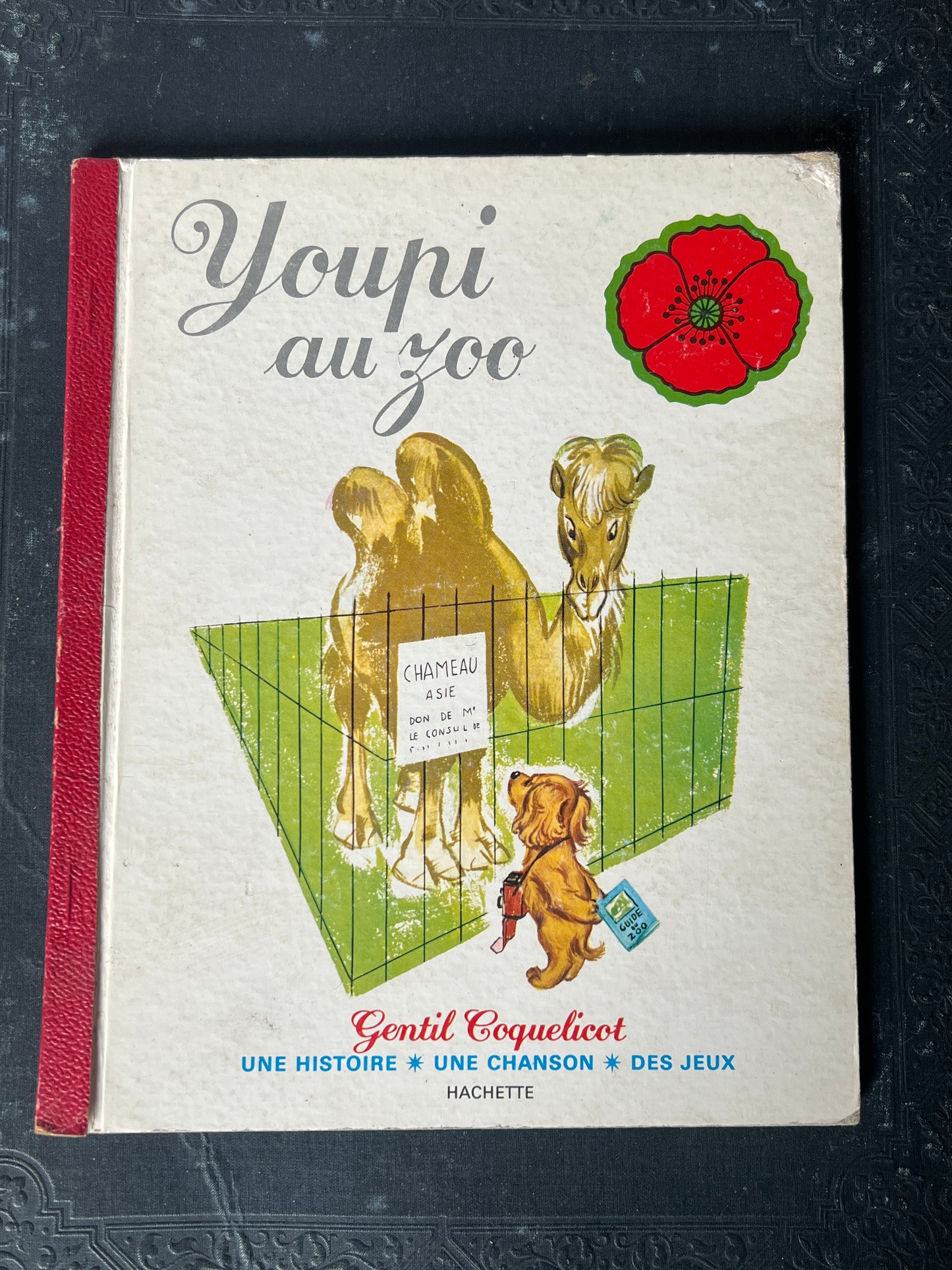 ヴィンテージ絵本(Youpi au zoo)