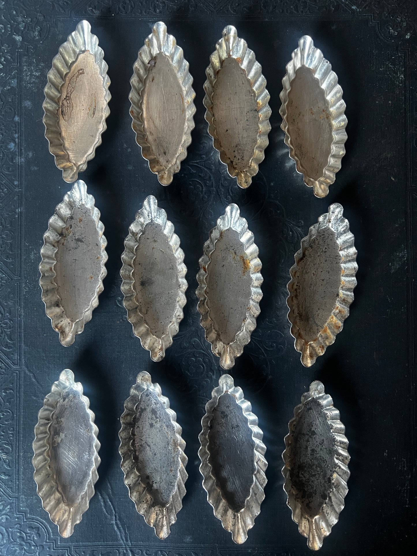 ミニモールドセット(木の葉型12個)