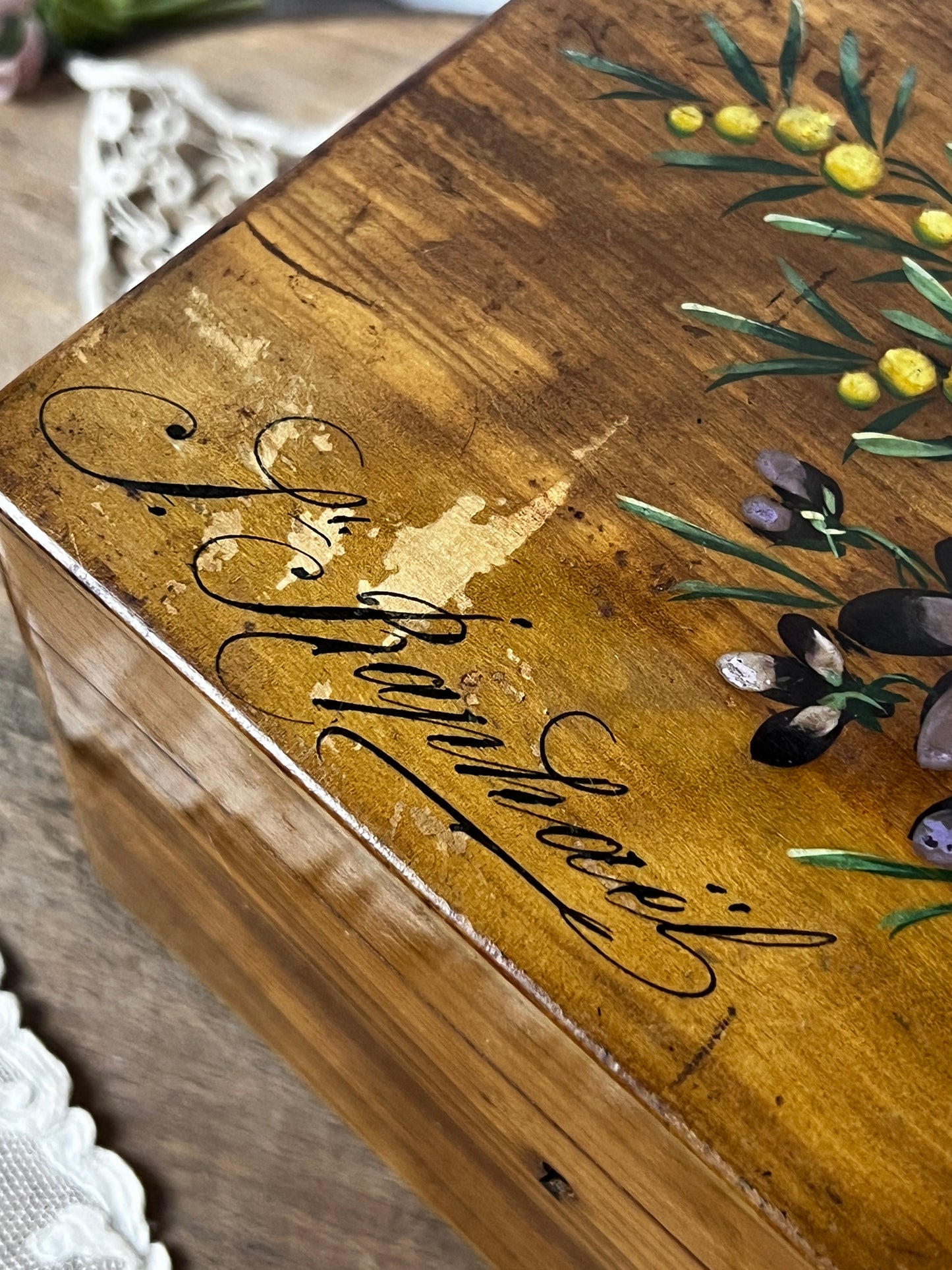 スミレとミモザのモシュリンヌ