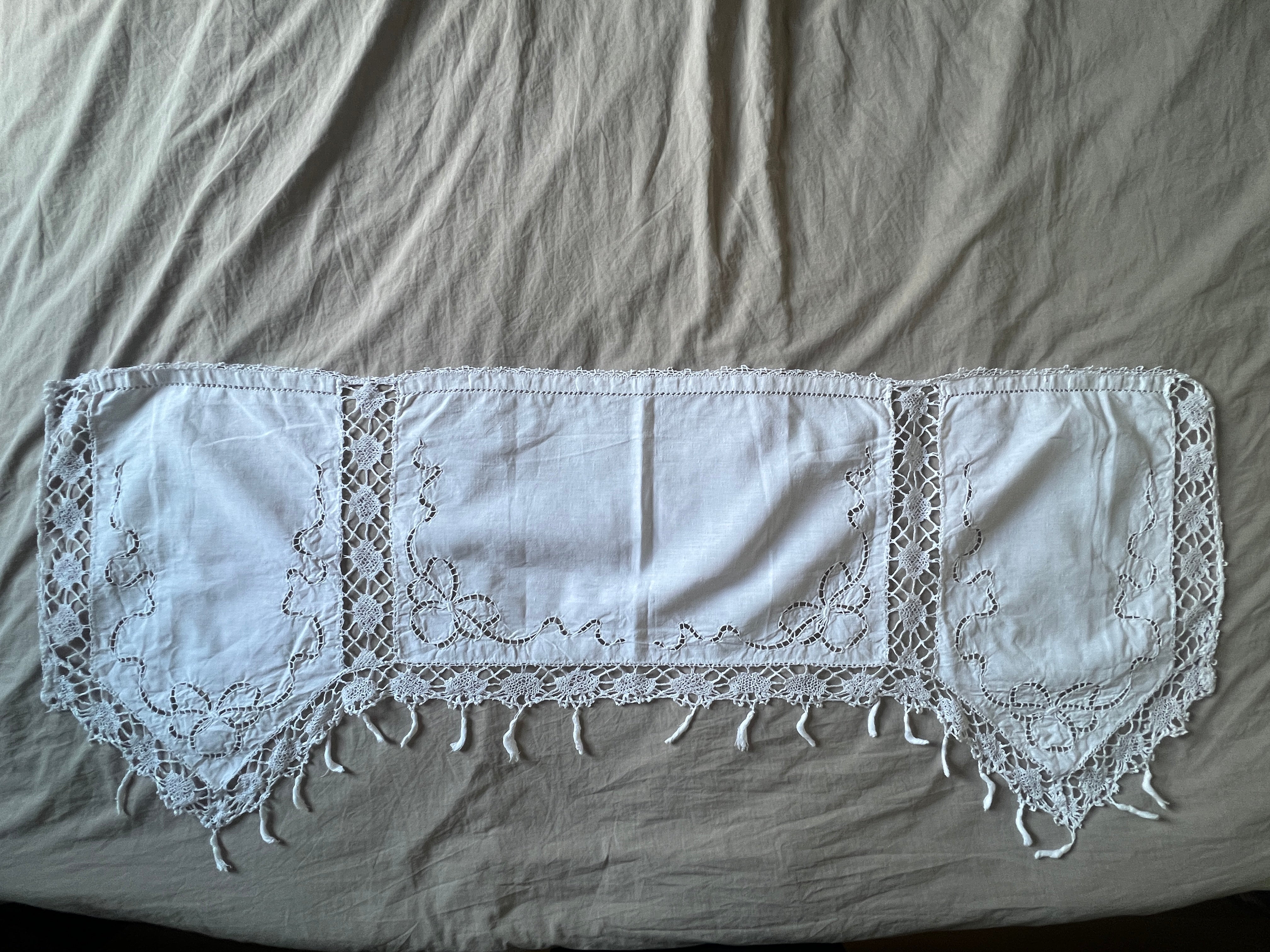 ビンテージ アンティーク 90s フランス レース 透感 ドレスワンピース 希少