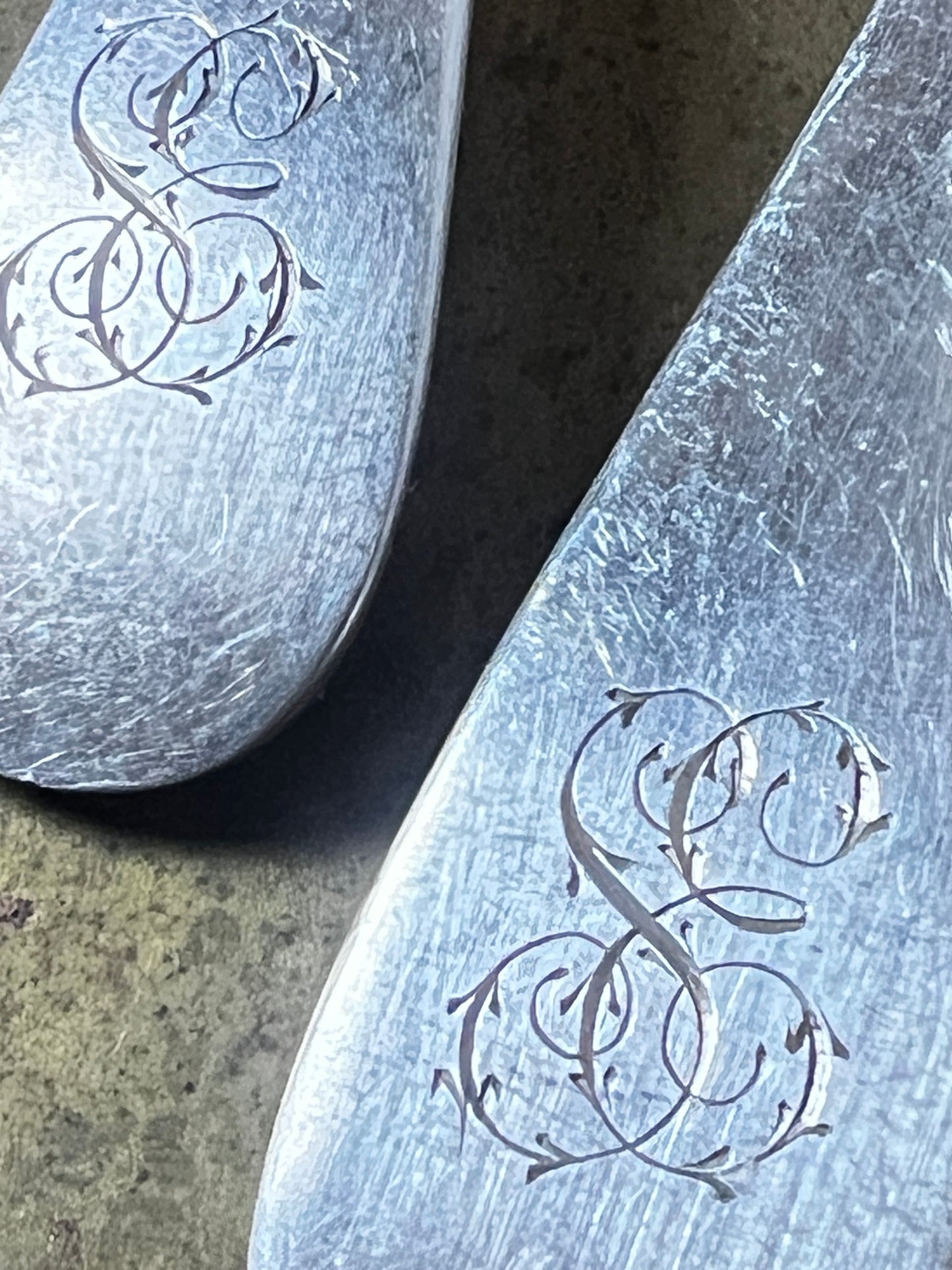 ★モノグラム入りカフェスプーンセット