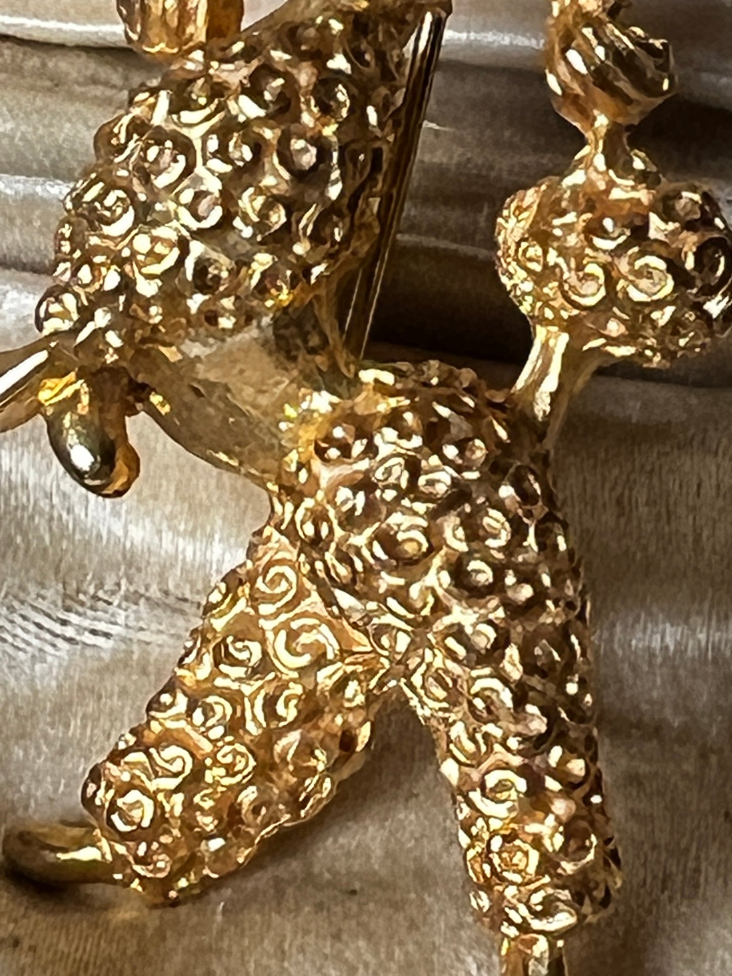 ヴィンテージブローチ(プードル)