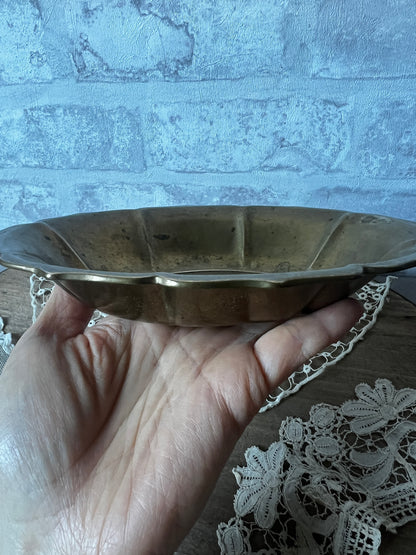 ★真鍮製オーバルトレイ