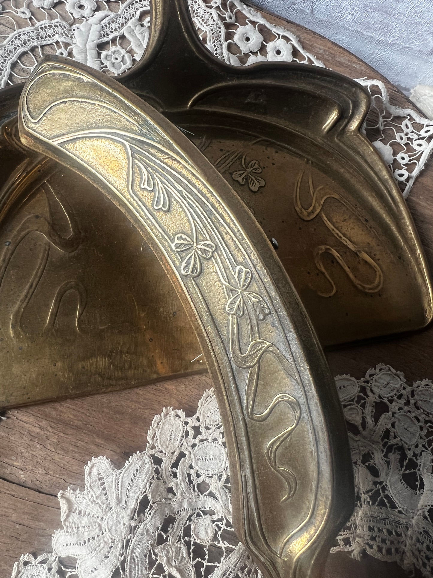 真鍮製ダストパンセット