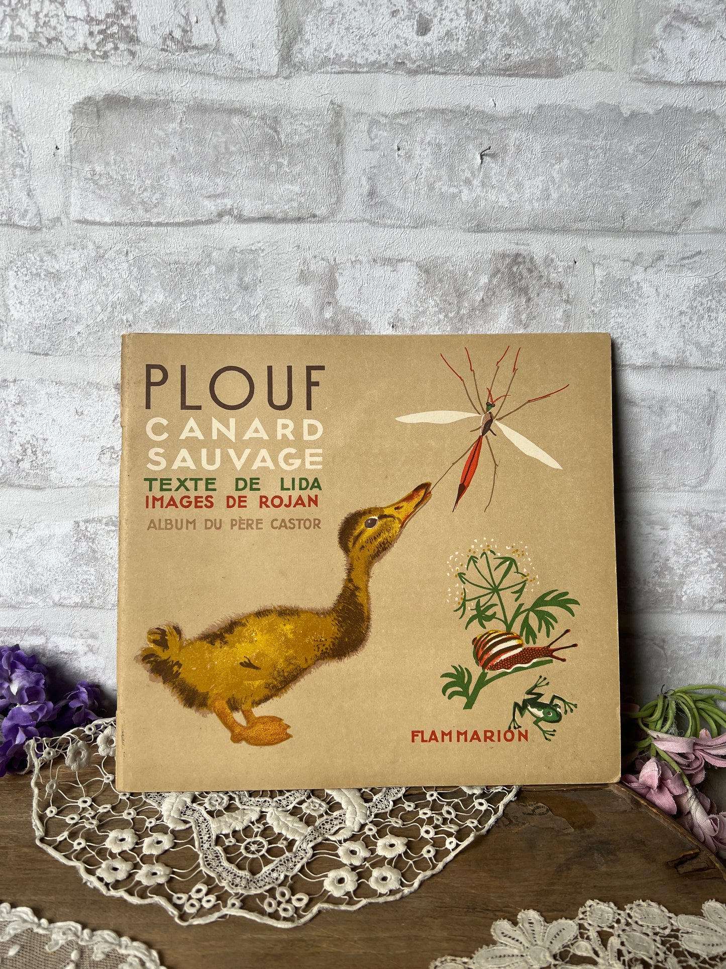 ★ヴィンテージ絵本(PLOUF CANARD SAUVAGE)