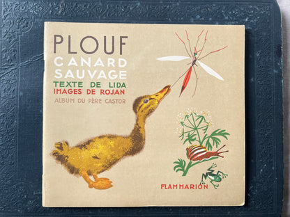 ★ヴィンテージ絵本(PLOUF CANARD SAUVAGE)