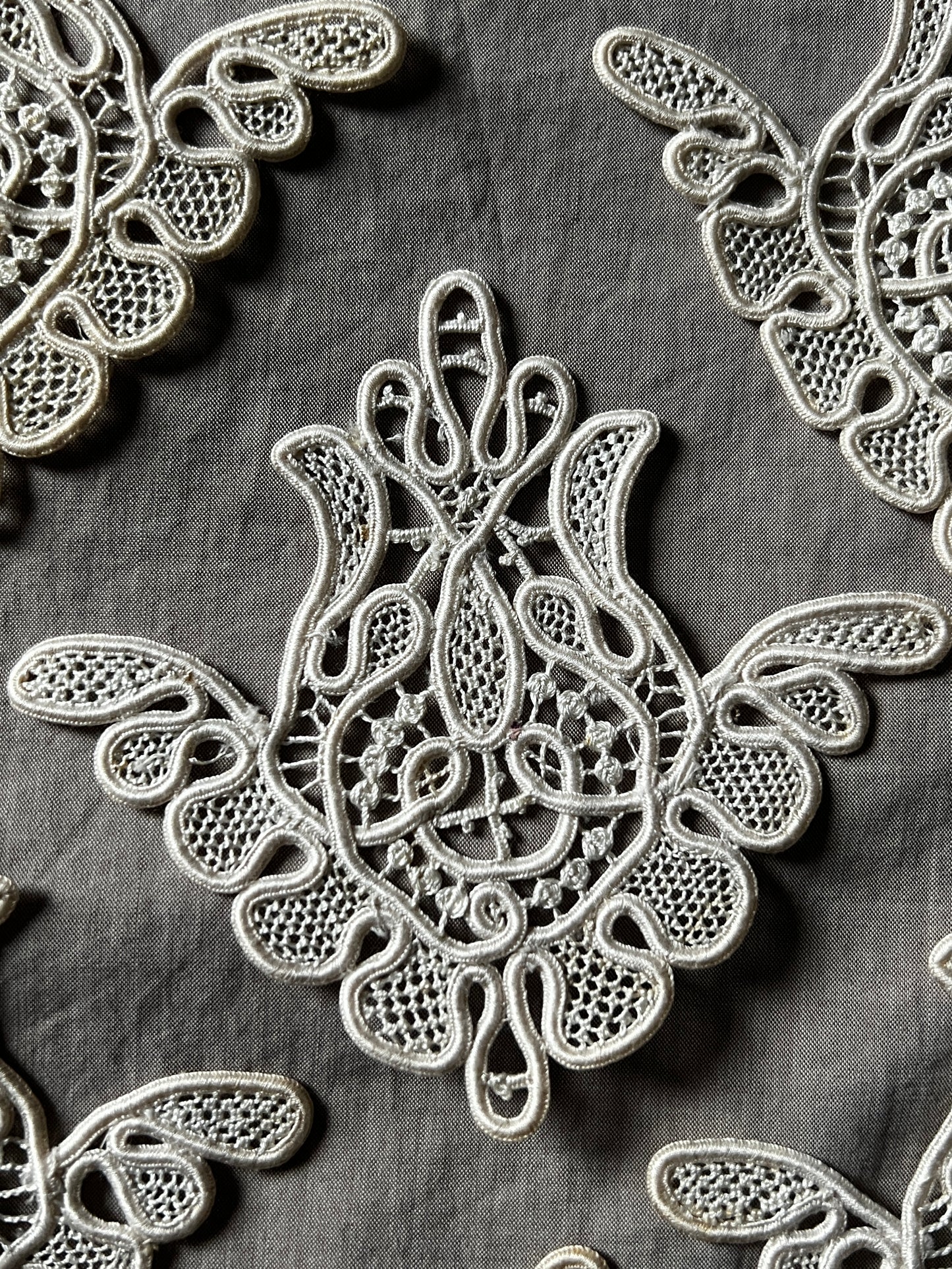 アンティークレースモチーフセット