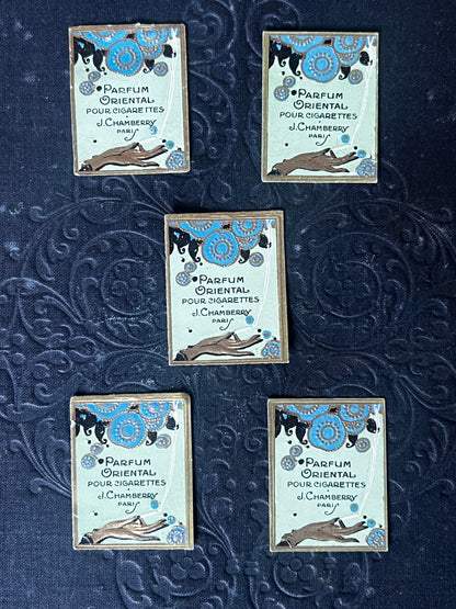 香水小瓶のラベルセット