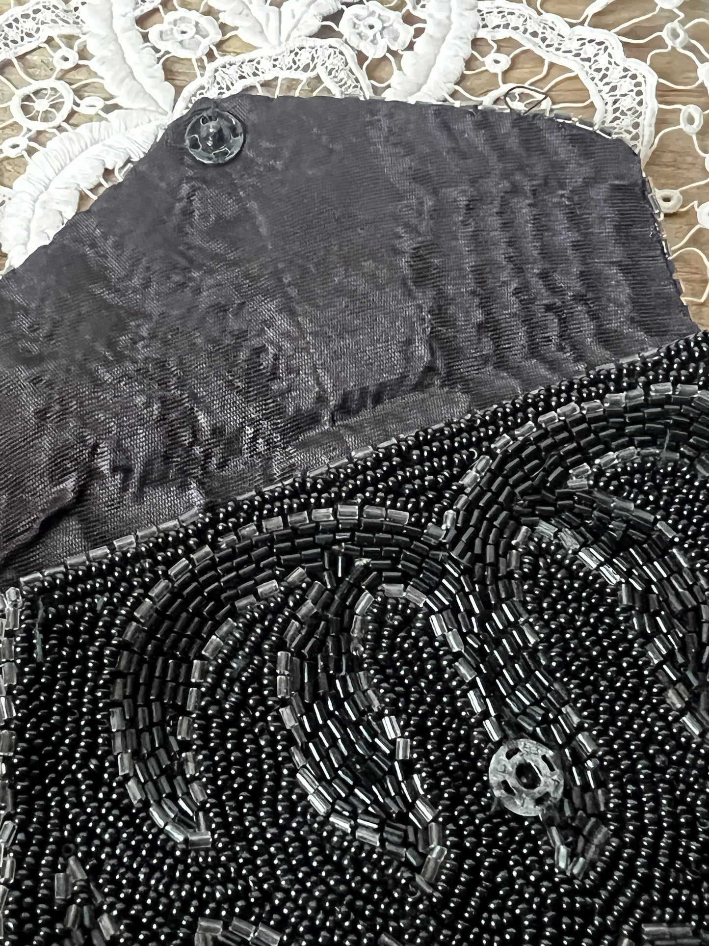 ビーズのミニサック