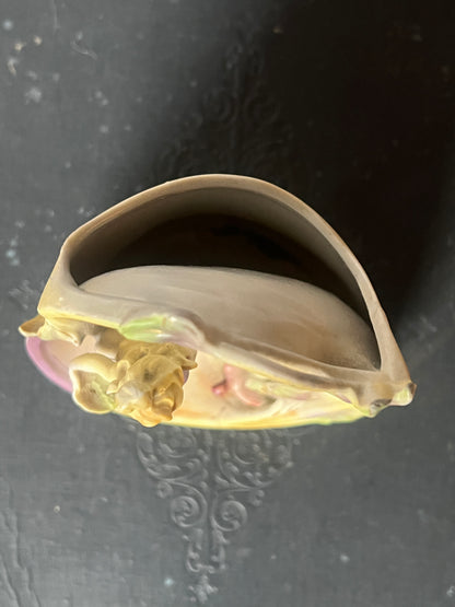 アールヌーボーセラミック花器