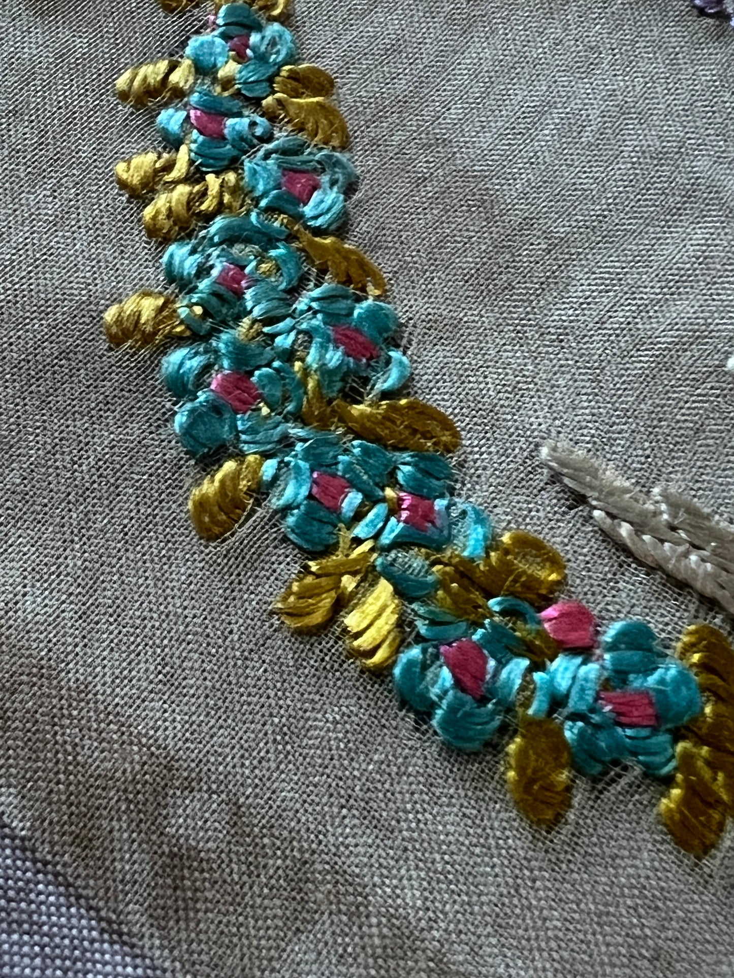 ポストカード用刺繍パーツ