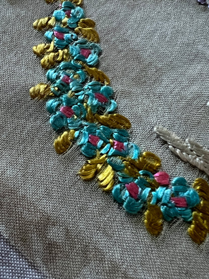 ポストカード用刺繍パーツ