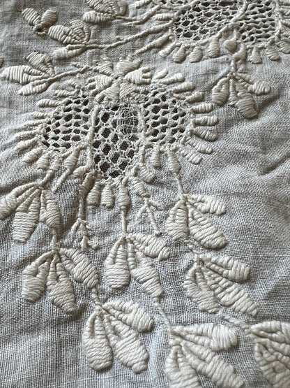 白刺繍ボネトップ