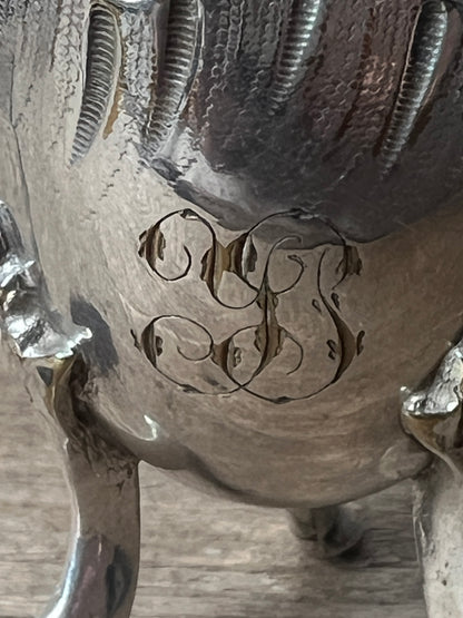 ★獣脚エッグスタンド(銀メッキ)