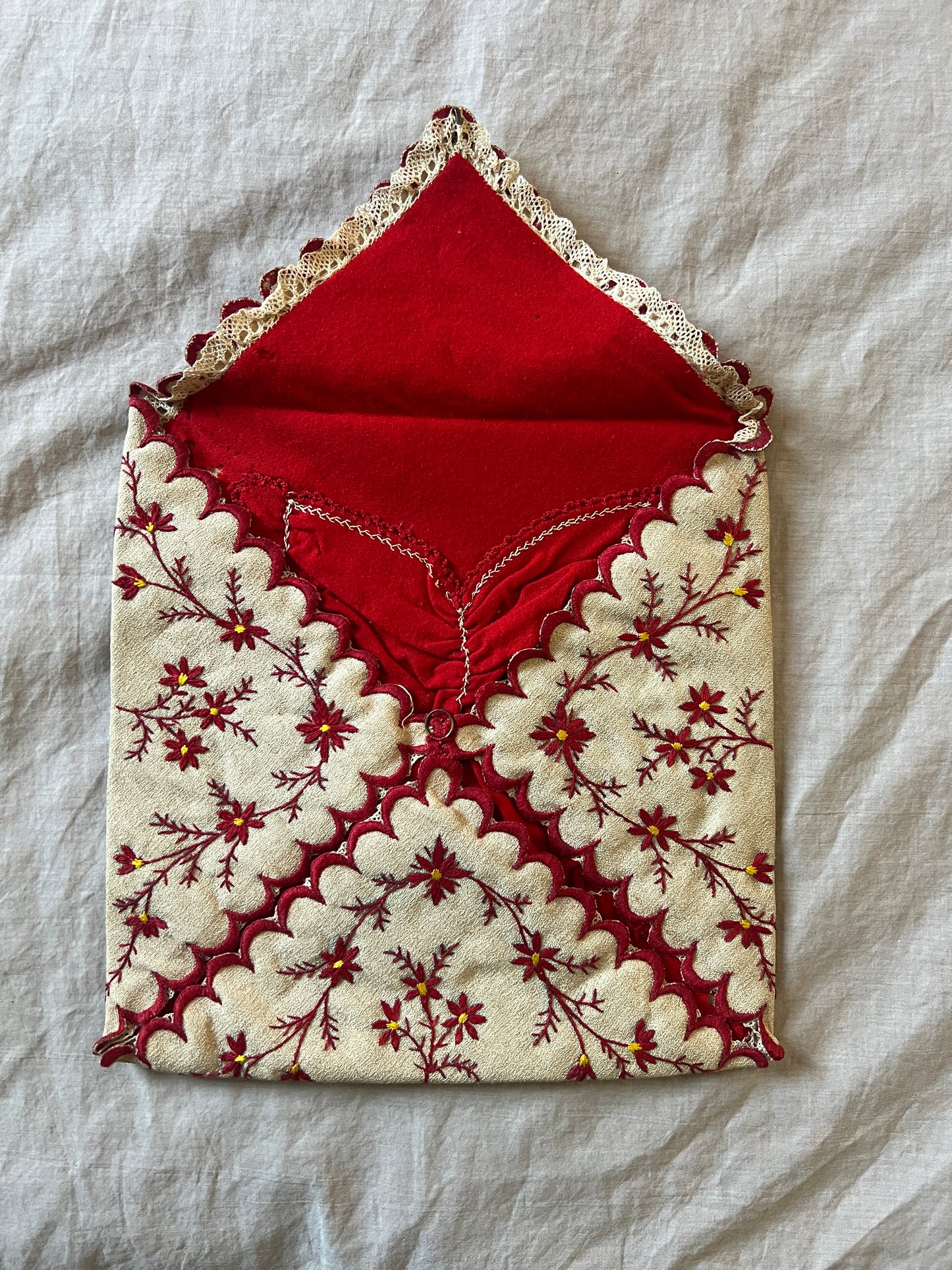 刺繍サック