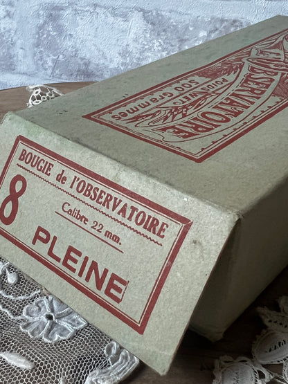 紙箱入りろうそく(OBSERVATOIR)