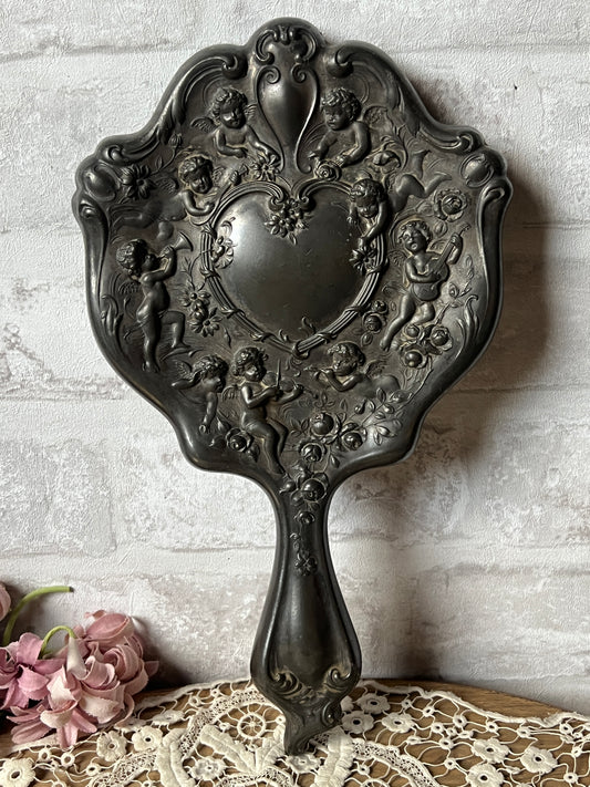 ★アンティークミラー（天使）