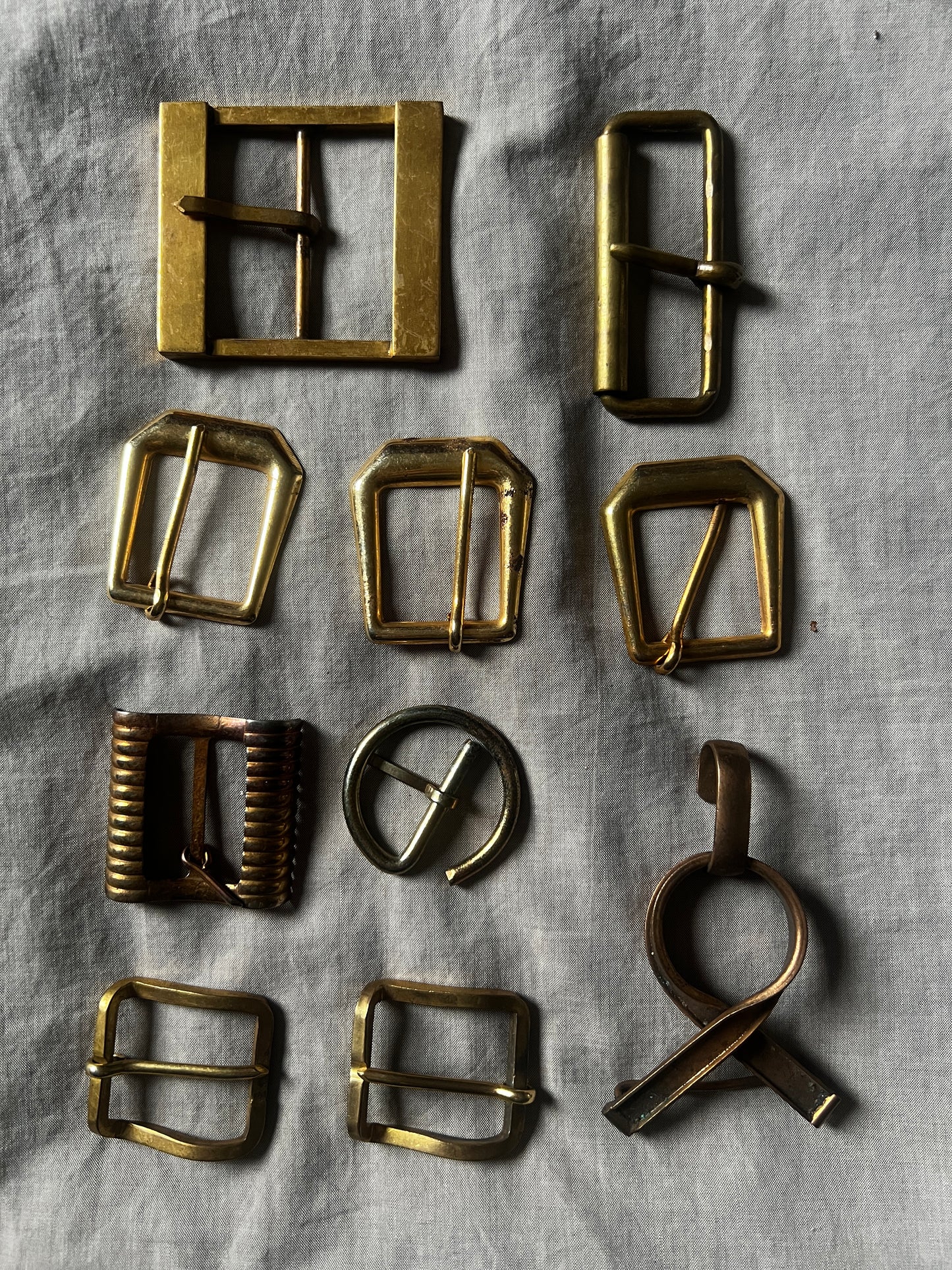 ヴィンテージバックルセット