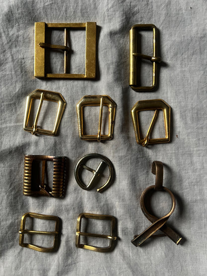 ヴィンテージバックルセット